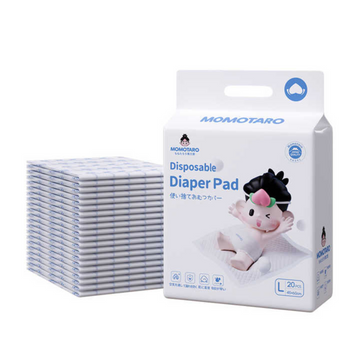 Momotaro Disposable Nappy Changing Pad L - Pack of 20
