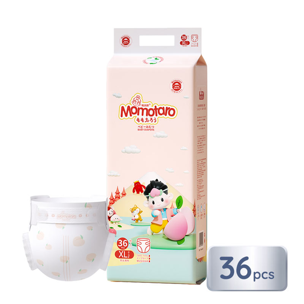 Baby Tape Nappies Size XL - 36 pcs